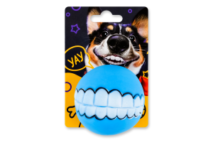 Іграшка д/собак М"ячик з посмішкою 7,5см DGT-Pets