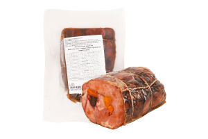 Шия запечена з чорносливом та курагою Родинна ковбаска в/с кг