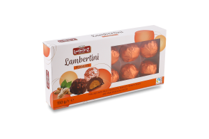 Пралине с начинкой из марципана со вкусом лимона трюфельной начинкой Lambertini Lambertz к/у 150г