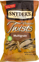 Snyder's Of Hanover Pretzels Braided Twists Multigrain