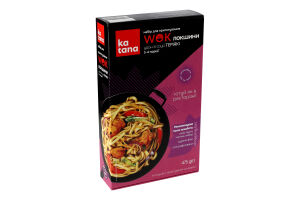 Набір для приготування локшини удон у соусі Теріякі 3-4 порції WOK Katana к/у 475г