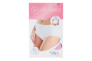 Труси жіночі Elegante 2016 slip high white XL