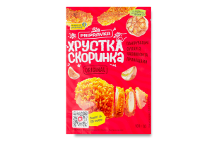 Сухари панировачные с чесноком и пряностями Original Хрустящая корочка Pripravka д/п 100г