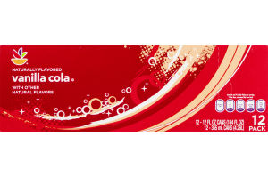 Ahold Vanilla Cola Soda - 12 CT