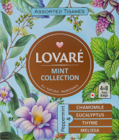 Чай травяной ассорти Мята Mint collection Lovare к/у 32х1.3г