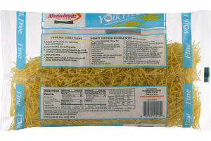 Manischewitz Fine Yolk Free Noodle Style Pasta