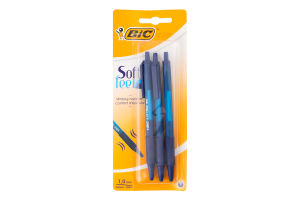 Ручка кулькова автоматична Soft Feel BiC 3шт