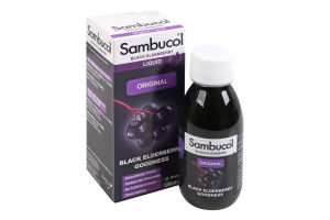 Добавка диетическая сироп с черной бузиной Оригинальный Sambucol 120мл