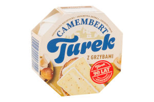 Сир м'який з пліснявою Із грибами Камамбер Turek к/у 120г