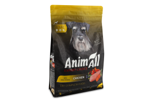 Корм д/дорослих собак з свіжою куркою сухий 2,5кг AnimAll