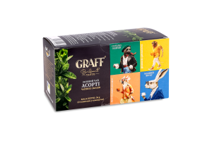 Чай Graff Зелений Асорті смаків 20*1,8г 36г