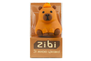 Ластик фигурка №ZB.5429 Смешные капибары Kids line ZiBi 1шт в ассорт
