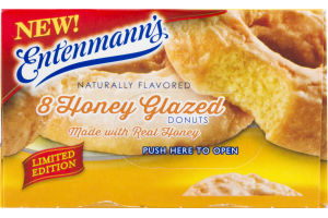 Entenmann's Honey Glazed Donuts - 8 CT