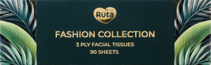 Салфетки косметические 3-х слойные Fashion collection Ruta 90шт