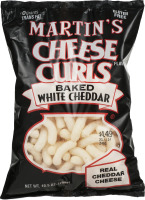 Martin's Cheese Curls Baked White Cheddar