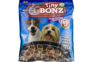 Purina Tiny Bonz Brand Dog Snack Filet Mignon