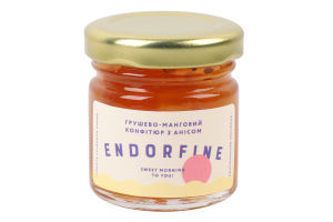 Конфітюр грушево-манговий з анісом 40мл твіст/б Endorfine