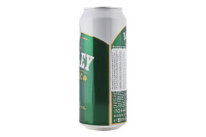 Пиво 0.5л 4% світле фільтроване пастеризоване Classic Barley з/б