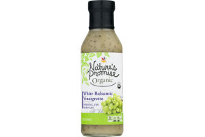 Nature's Promise Dressing, Dip & Marinade White Balsamic Vinaigrette