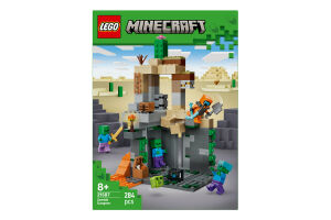 Конструктор для дітей від 8років №21587 Zombie dungeon Minecraft Lego 284ел