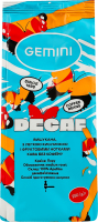 Кофе натуральный жареный в зернах без кофеина Decaf Gemini м/у 250г