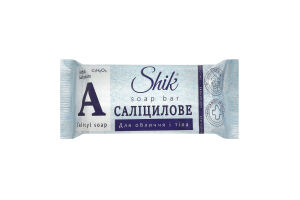 Мыло туалетное для лица и тела Салициловое Shik 140г