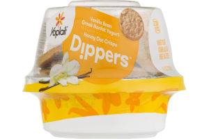 Yoplait Dippers Greek Nonfat Yogurt Vanilla Bean + Honey Oat Crisps