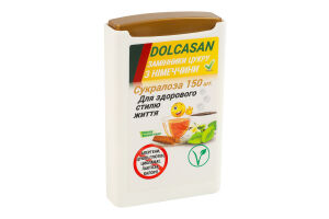 Заменитель сахара Сукралоза Dolcasan п/у 150шт
