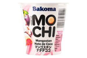 Йогурт Bakoma Мочі з мангостаном та Ната де Коко