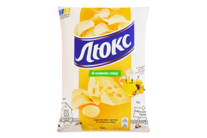 Чипсы картофельные со вкусом сыра Люкс м/у 105г