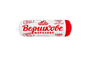 Морозиво 8.5% Вершкове Ласунка м/у 1кг