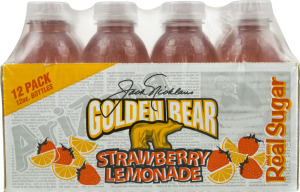 Golden Bear Strawberry Lemonade - 12 PK