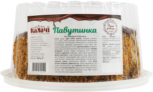 Торт воздушный Паутинка Калачі п/у 500г