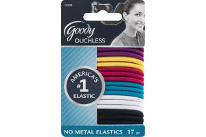 Goody Ouchless No Metal Elastics - 17 CT