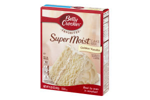 Betty Crocker Super Moist Cake Mix Golden Vanilla