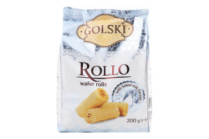 Рулетики Golski Ролло вафельні смак пряж молок В*