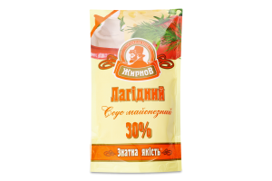 Соус майонезний Лагідний 30% 180г д/п ЖирноВ