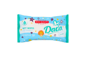 Серветки вологі Dada без запаху В*