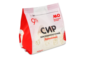 Творог 9% Зернистый Молочний острів м/у 350г