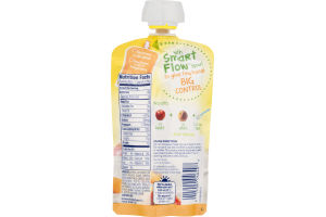 Gerber Grabbers Fruit & Yogurt Squeezable Pouch Peaches & Cream