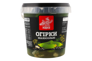 Огірки малосольні Чудова Марка відро 1кг