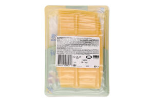 Сир 45% твердий нарізаний скибочками Голландський брусковий Пирятин лоток 150г