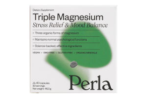 Добавка диетическая капсулы Triple magnesium Perla 60шт