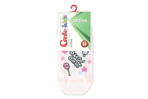 Шкарпетки дит. CK ACTIVE (ультракороткі) 17С-87СП, р.24, 333 світло-рожевий