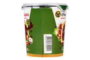 Десерт Екстаза чорний з горіхами 400г стакан Chocolada