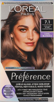 Фарба для волосся Preference №7.1 L'Oreal Paris 1шт