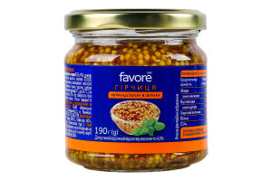 Гірчиця Favore Французька в зернах