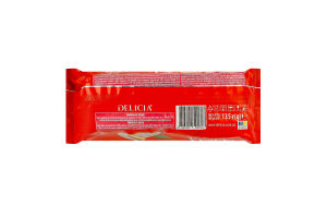 Печенье сдобное сбивное в молочной глазури со вкусом вишни Delicia м/у 135г