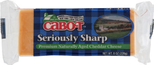 Cabot Aged Cheddar Cheese Seriously Sharp