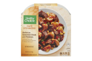 Healthy Choice Cafe Steamers Barbecue Seasoned Steak with Red Potatoes
